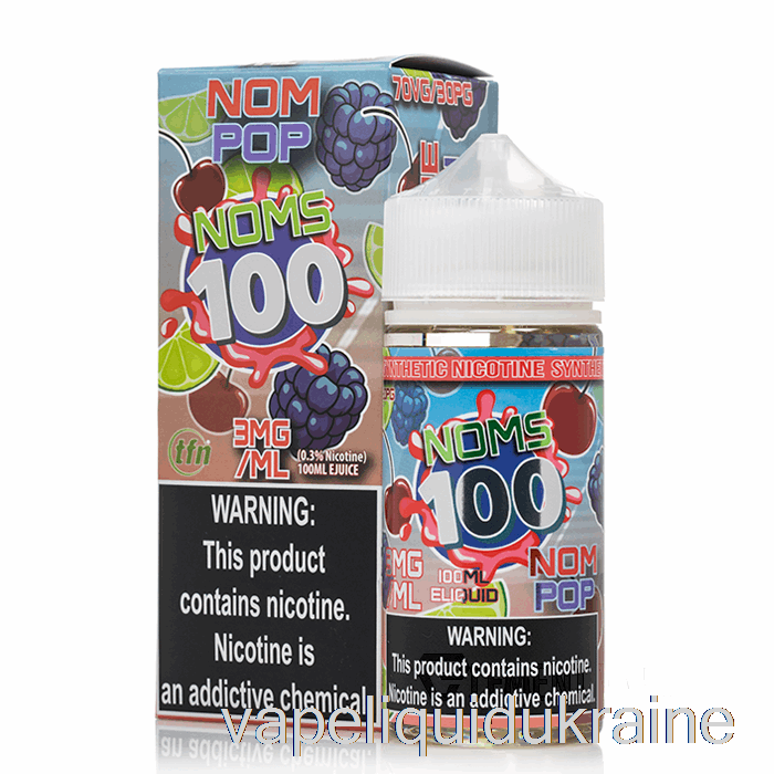 Vape Liquid Ukraine Nom Pops - Noms 100 - Nomenon E-Liquids - 100mL 6mg